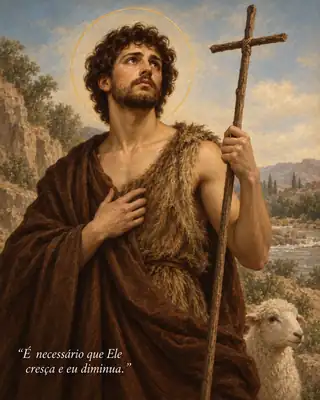 Imagem devocional de São João Batista